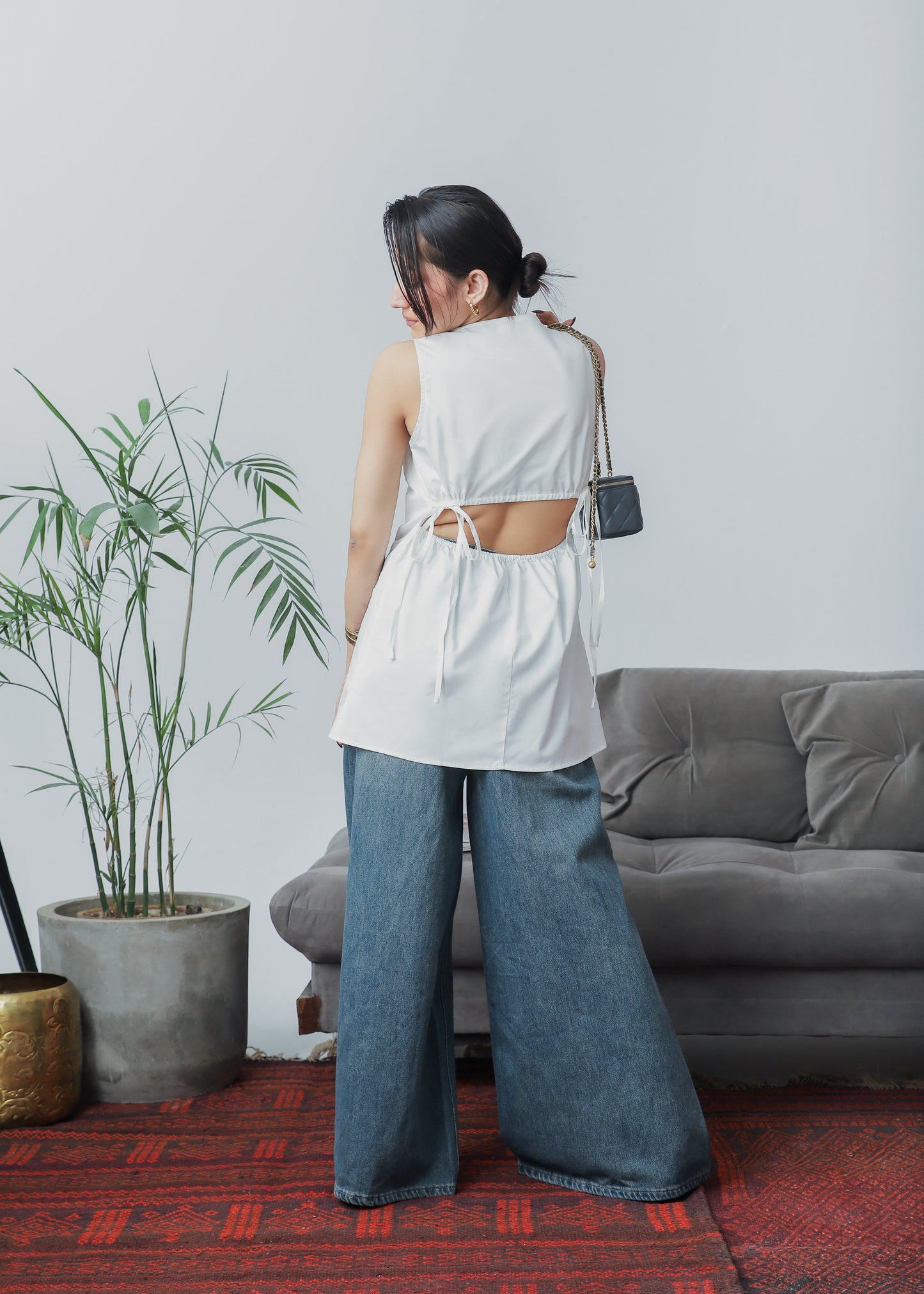 white tunic