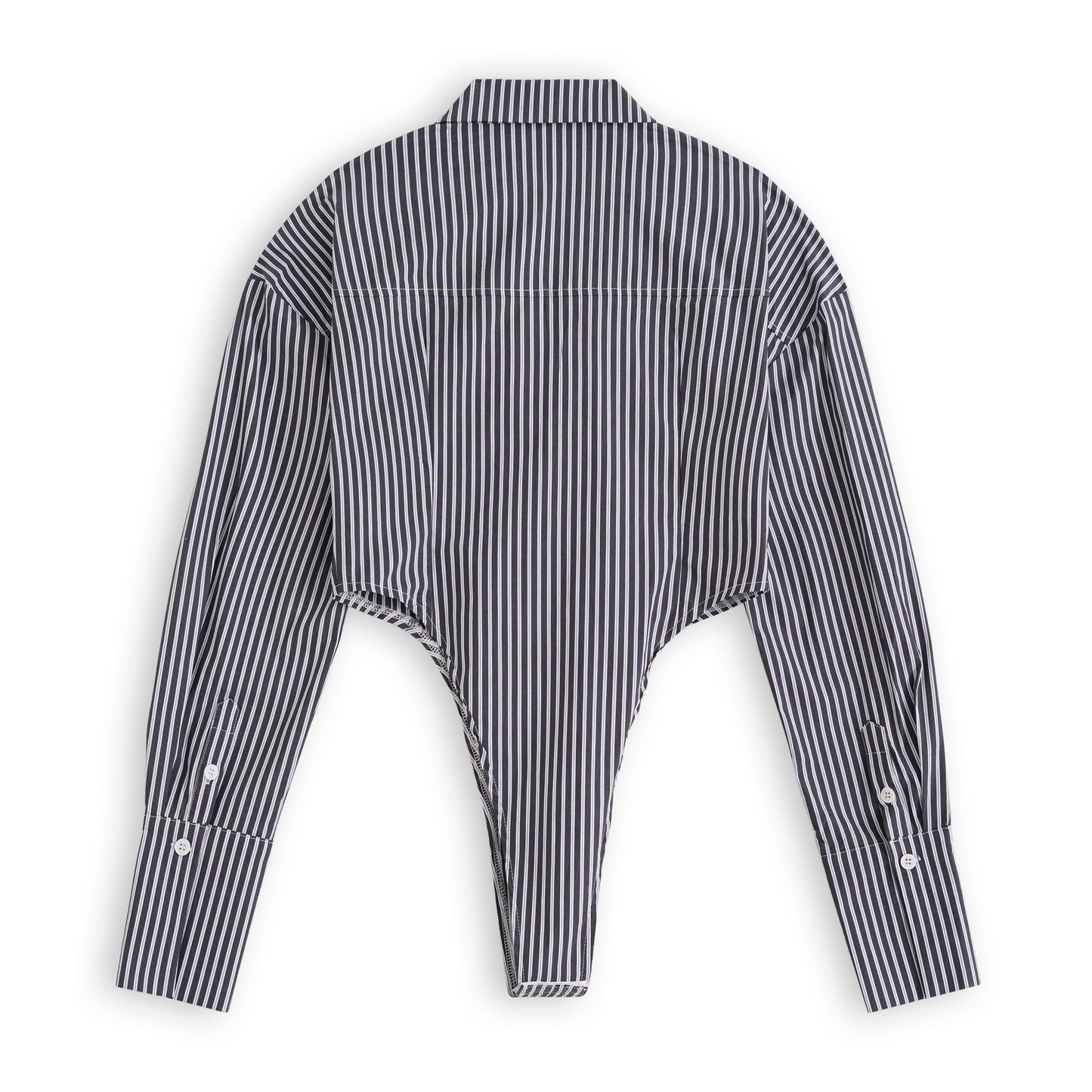 nautical stripe bodysuit black (LIMITED EDITION)