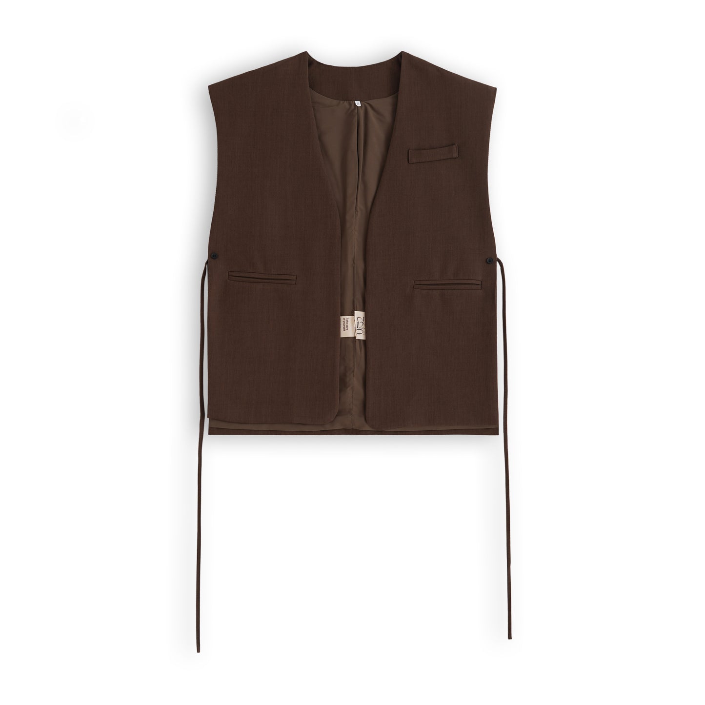 cocoa edge vest