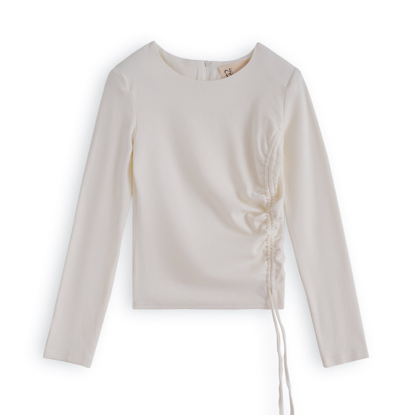 A-symmetrical top white