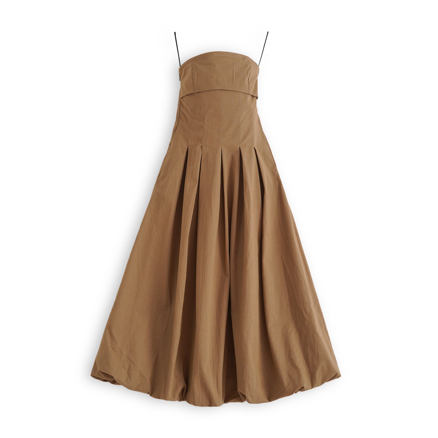 balloon dress                                                                                                               coffee brown               (LIMITED EDITION)